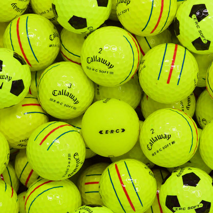 Callaway E.R.C Soft Yellow Lake Balls