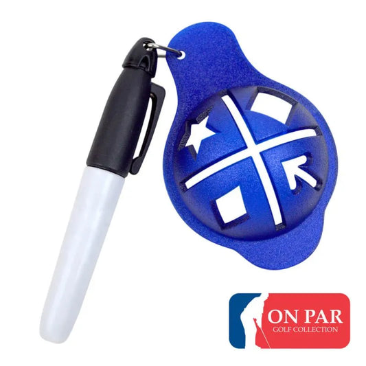 On Par Golf Ball Alignment Tool & Marker