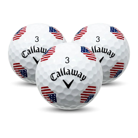 Callaway Chrome Soft USA Flag Lake Balls
