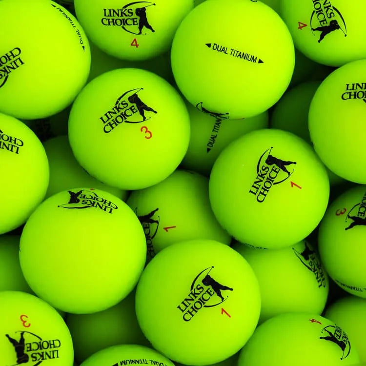 Links Choice Matte Optic Golf Balls