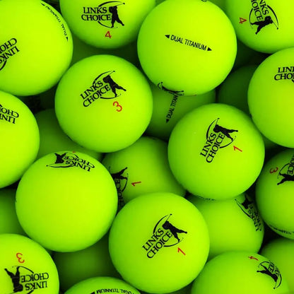 Links Choice Matte Optic Golf Balls