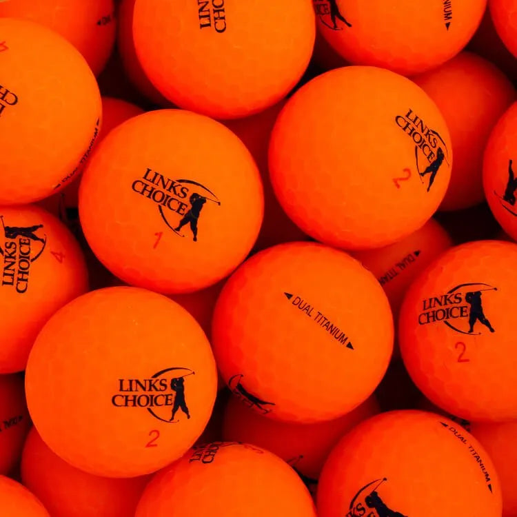 Links Choice Matte Optic Golf Balls