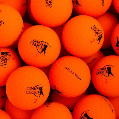 Links Choice Matte Optic Golf Balls