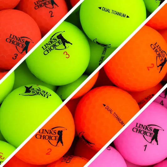 Links Choice Matte Optic Golf Balls