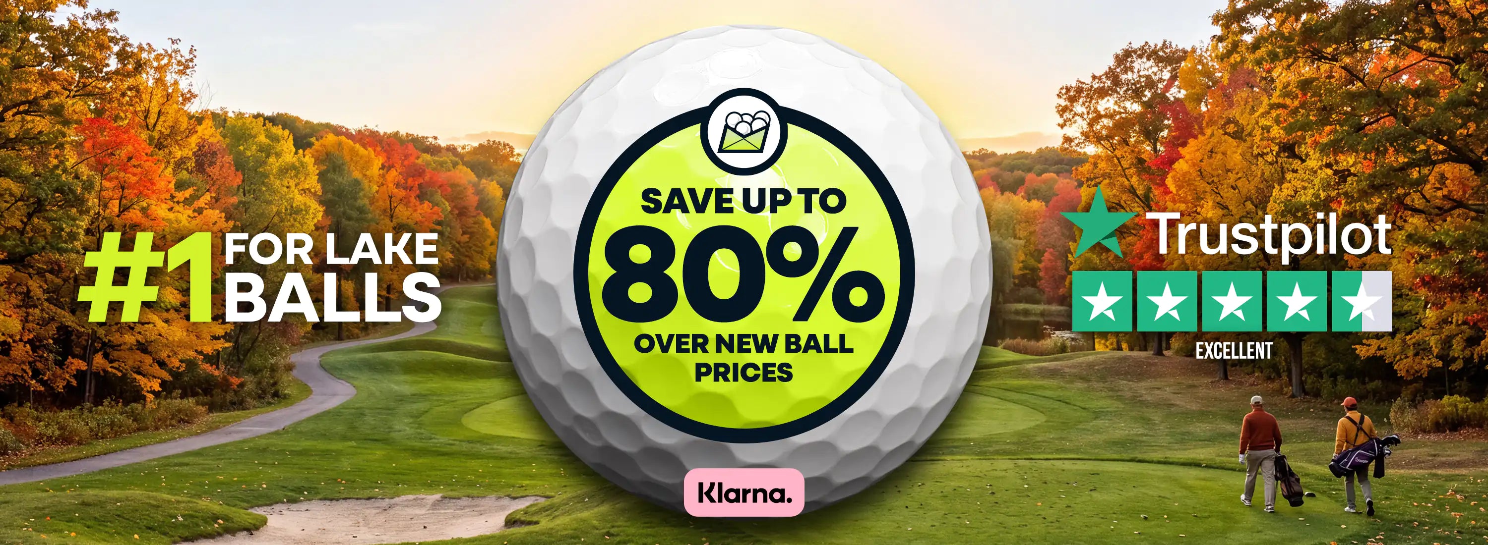 Save up to 80% over new golf ball prices with Mail Order Golf