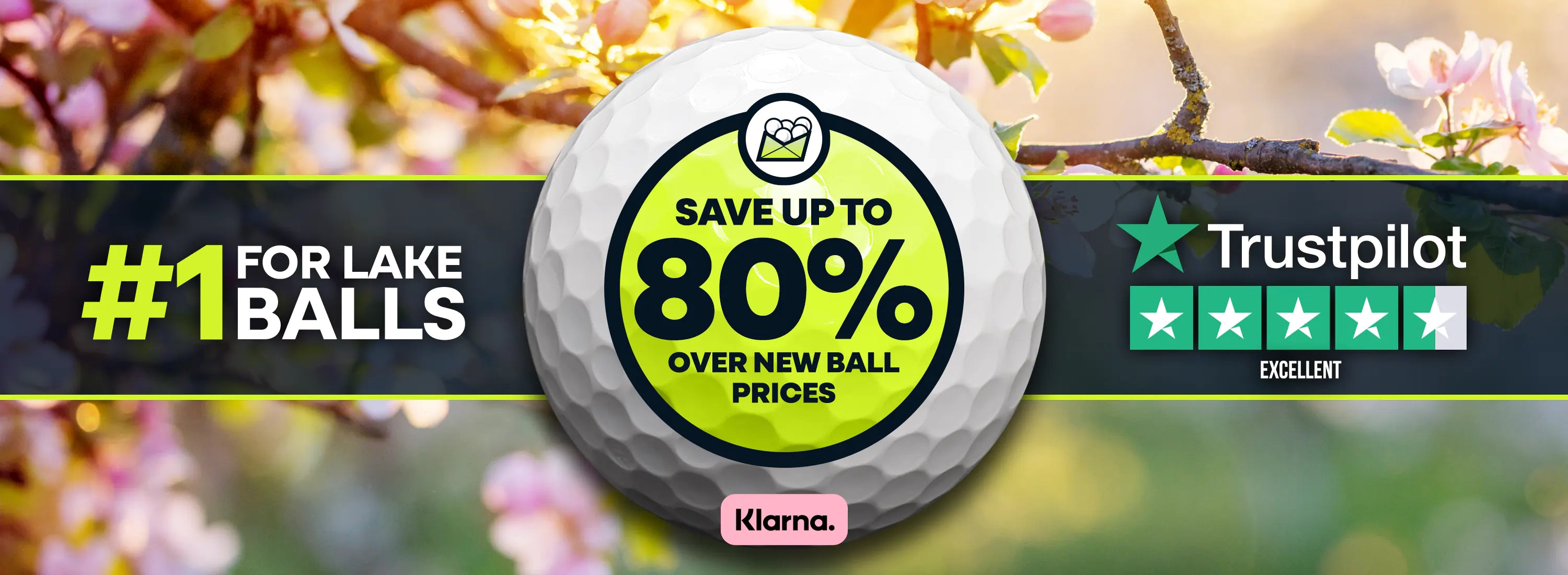 Save 80% over new ball prices - Spring