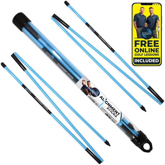 Me and My Golf Alignment Sticks