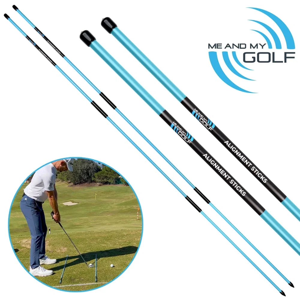 Me and My Golf Alignment Sticks