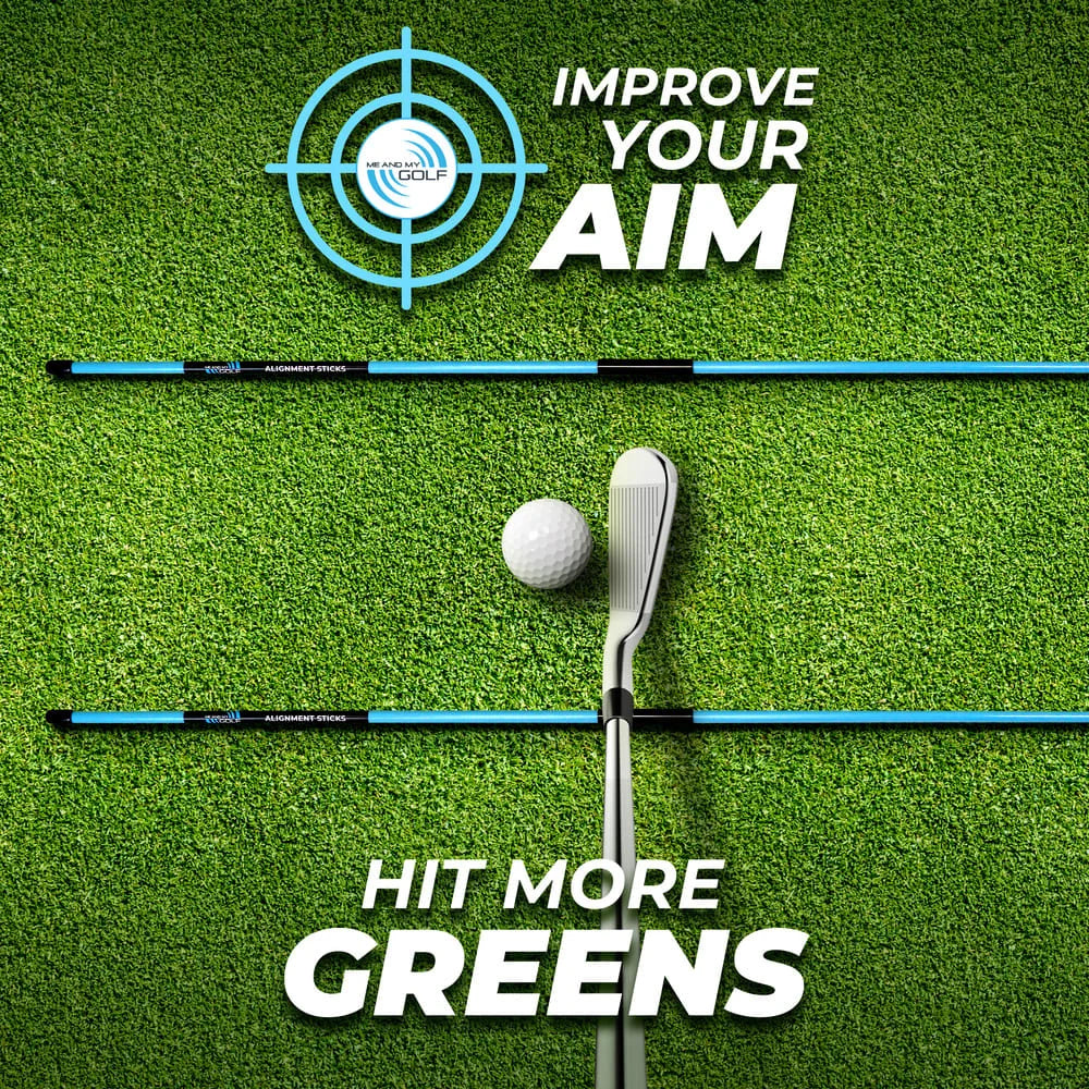 Me and My Golf Alignment Sticks