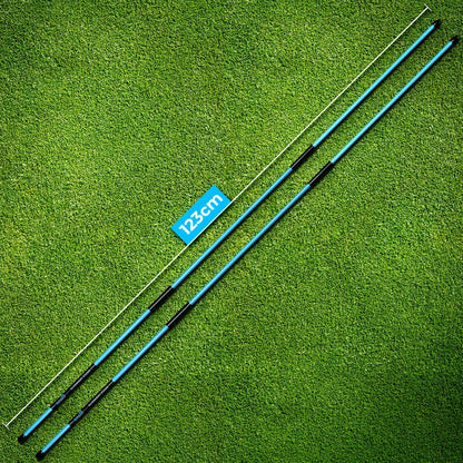 Me and My Golf Alignment Sticks