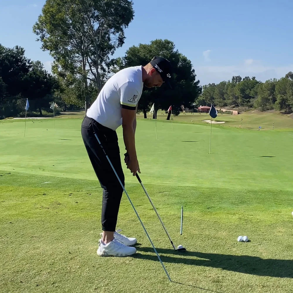 Me and My Golf Alignment Sticks