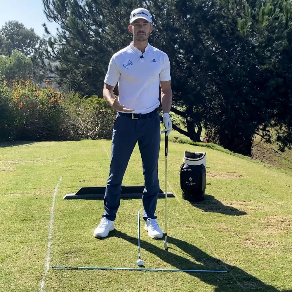 Me and My Golf Alignment Sticks