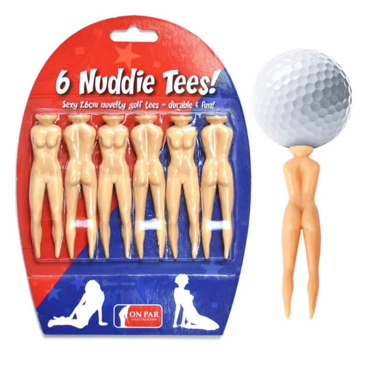 Nuddie Golf Tees & Divot Tool