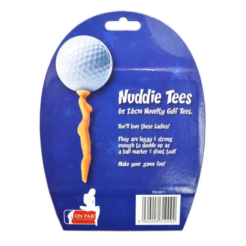 Nuddie Golf Tees & Divot Tool