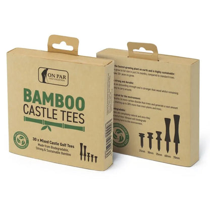 On Par Bamboo Castle Tees (Pack of 30)