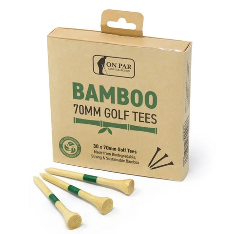 On Par Bamboo Tees 7cm (Pack of 30)