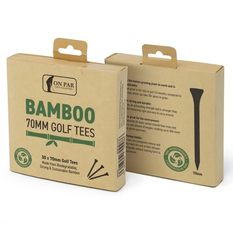 On Par Bamboo Tees 7cm (Pack of 30)