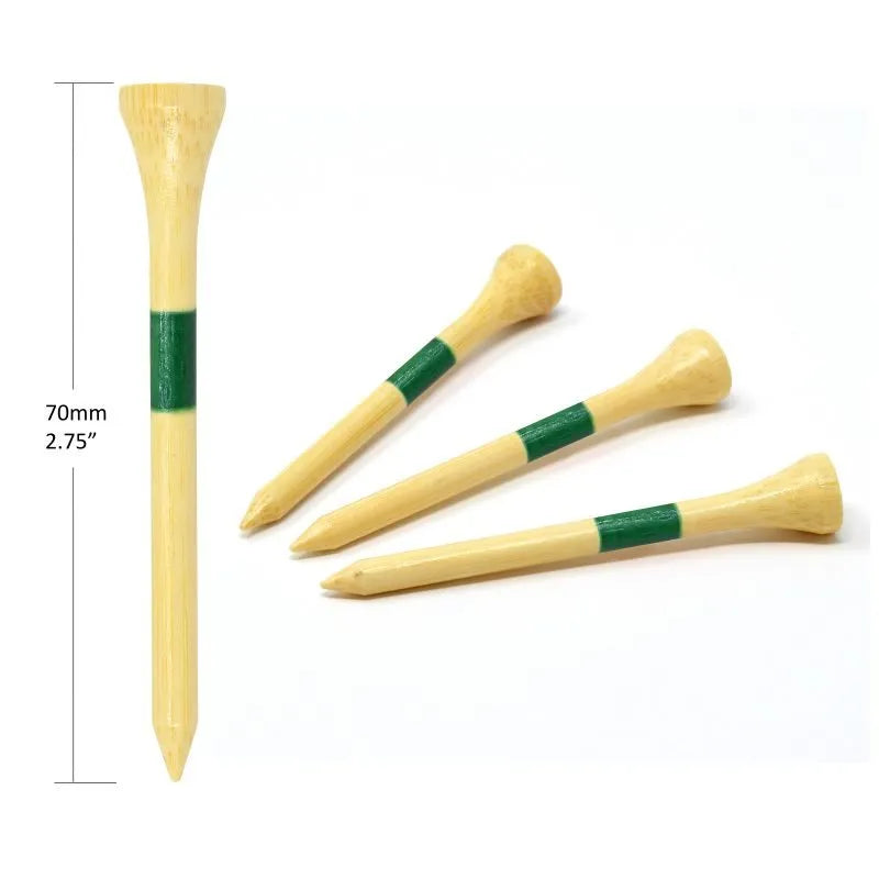 On Par Bamboo Tees 7cm (Pack of 30)