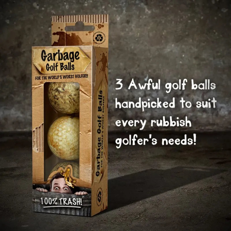 On Par Garbage Golf Balls (Pack of 3)