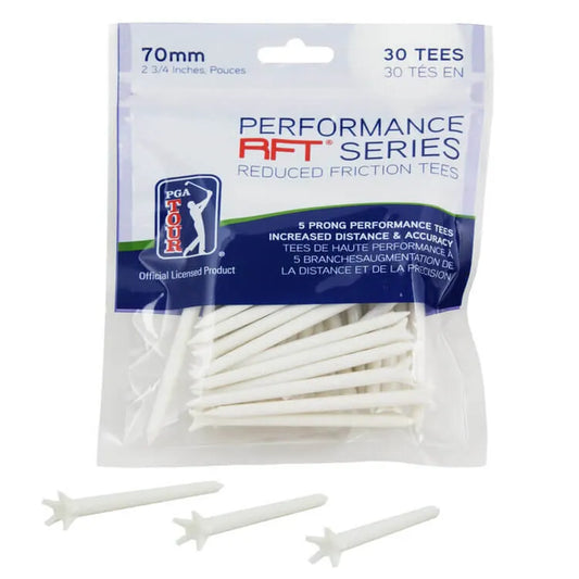 PGA TOUR Low Friction Tees (Pack of 30)