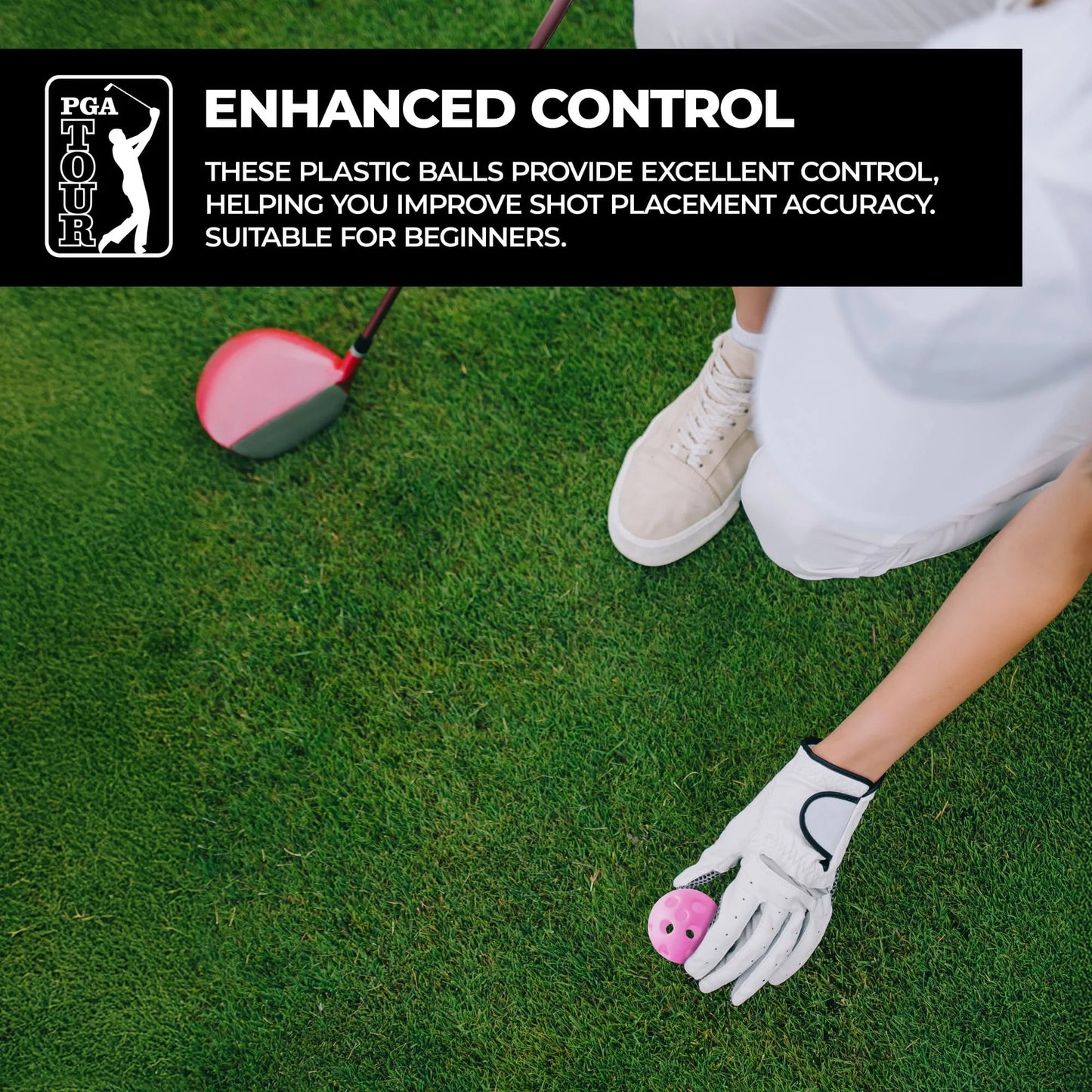PGA TOUR 24 Practice Air Flow Golf Balls