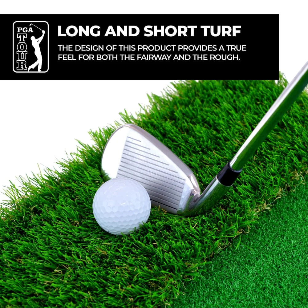 PGA TOUR 2 In 1 Golf Hitting Mat