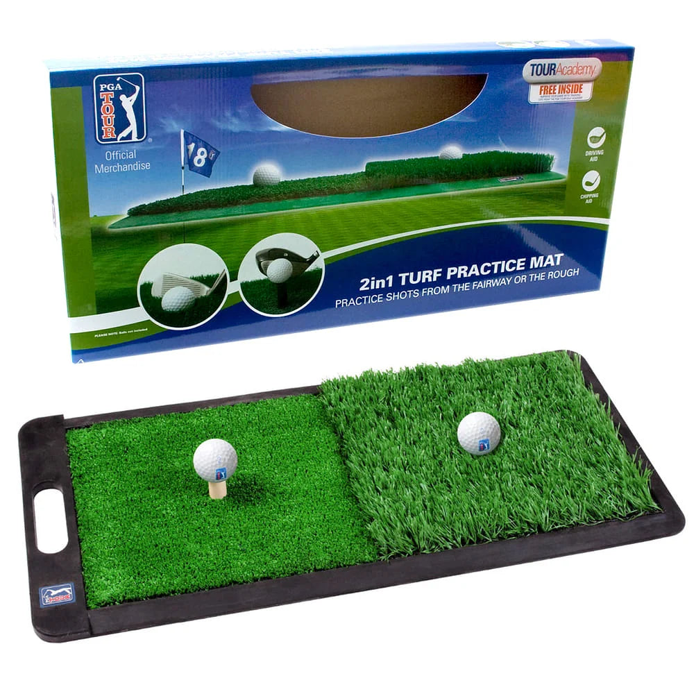 PGA TOUR 2 in 1 Turf Practice Mat