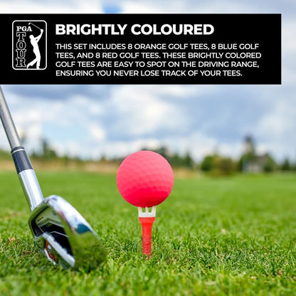 PGA TOUR Booster Tees (Pack of 24)