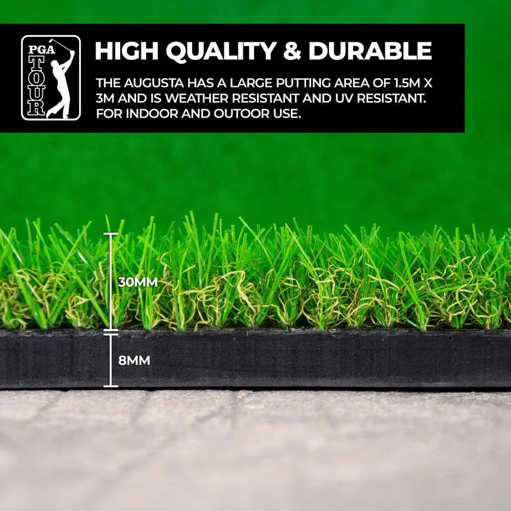 PGA TOUR Extra Large Golf Putting Mat Green