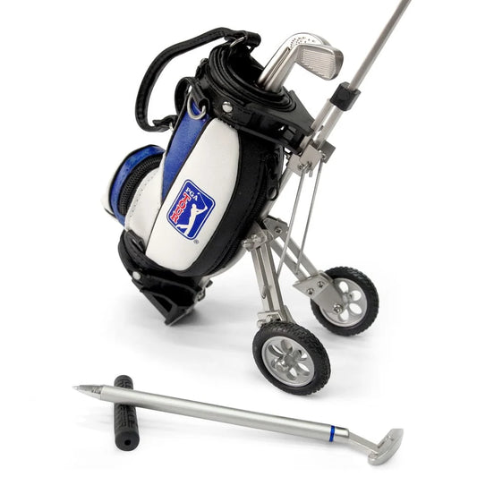 PGA TOUR Gadget Desktop Golf Bag and Golf Pen Set