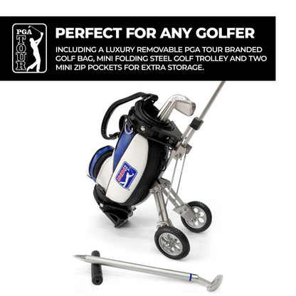 PGA TOUR Gadget Desktop Golf Bag and Golf Pen Set