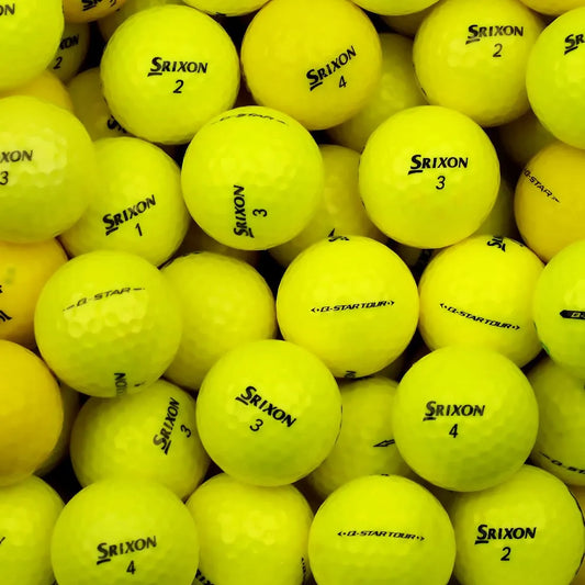 Srixon Q-Star Yellow Lake Balls