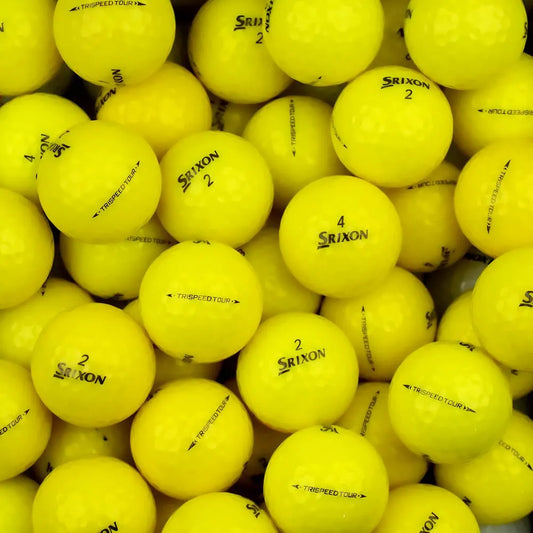 Srixon Trispeed Yellow Lake Balls