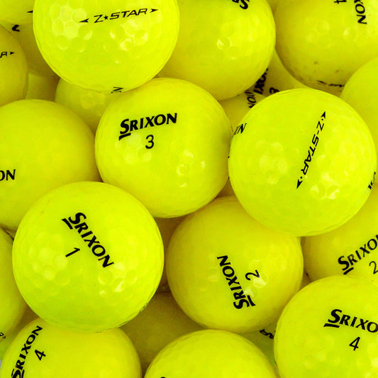 Srixon Z-Star Yellow Lake Balls