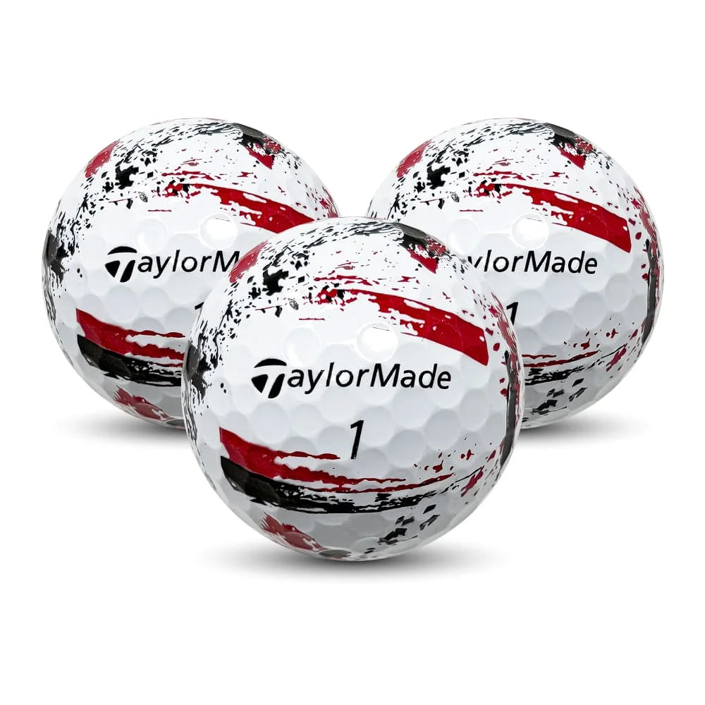 TaylorMade SpeedSoft Red Ink Lake Balls