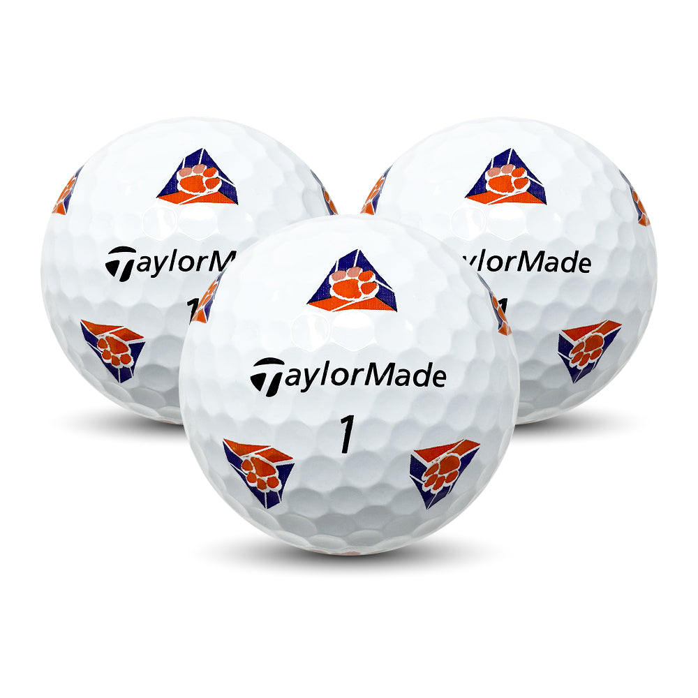 TaylorMade TP5/TP5x Clemson Tigers Lake Balls