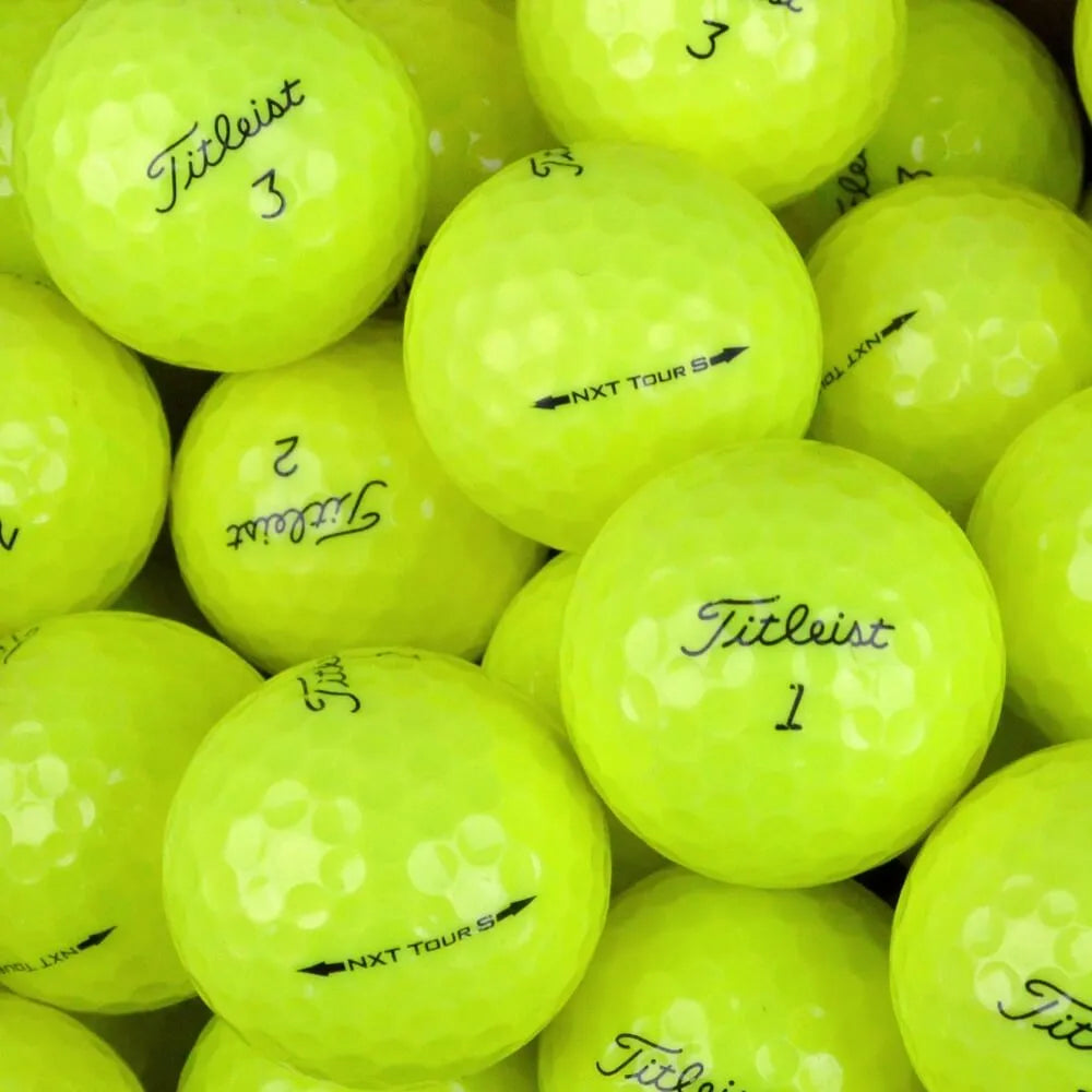 Titleist NXT Tour S Yellow Lake Balls
