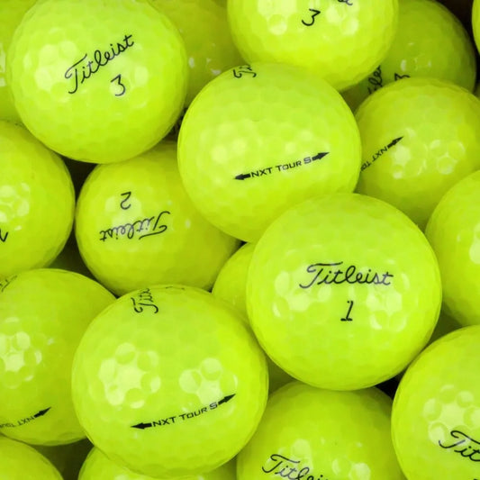 Titleist NXT Tour S Yellow Lake Balls