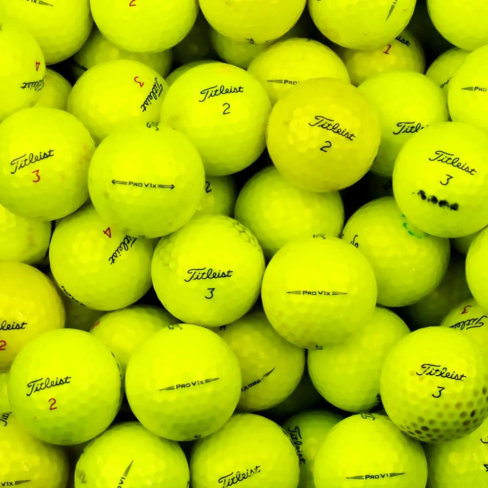 Titleist Pro V1 & Pro V1x Yellow Lake Balls