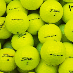 Titleist Tour Soft Yellow Lake Balls
