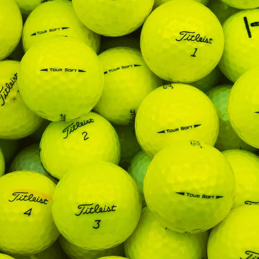 Titleist Tour Soft Yellow Lake Balls