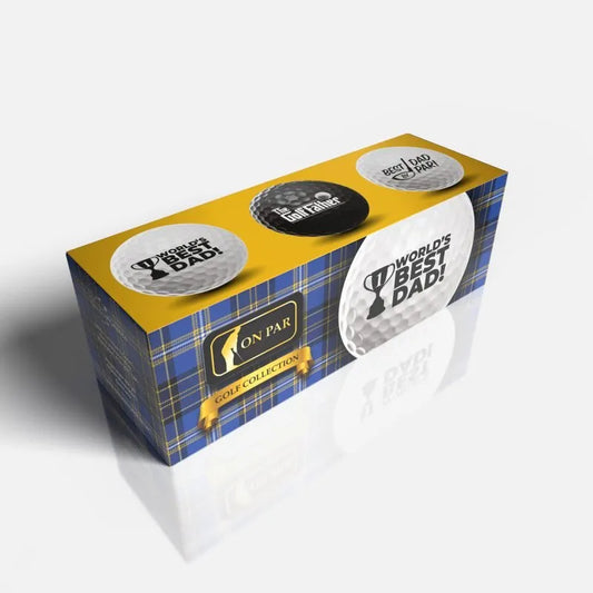 World's Best Dad Golf Ball Pack