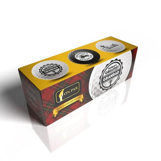 World's Best Grandad Golf Ball Pack
