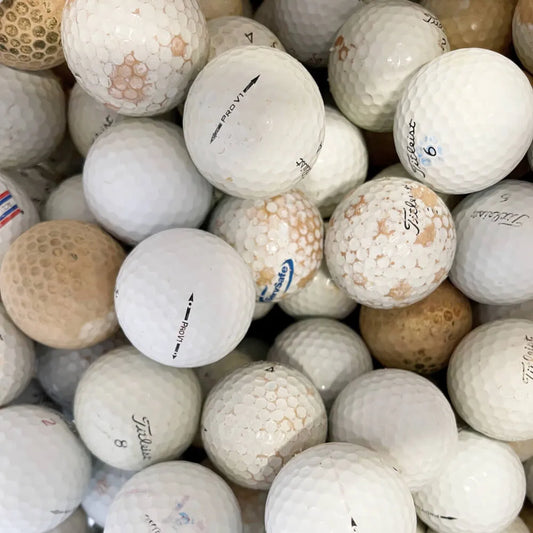 100 Worn Used Pro V1s Lake Balls