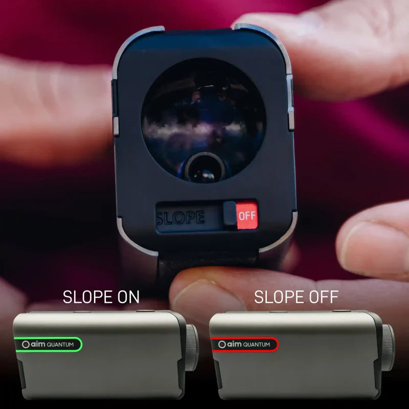 GOLFBUDDY aim Quantum Premium Pocket Rangefinder
