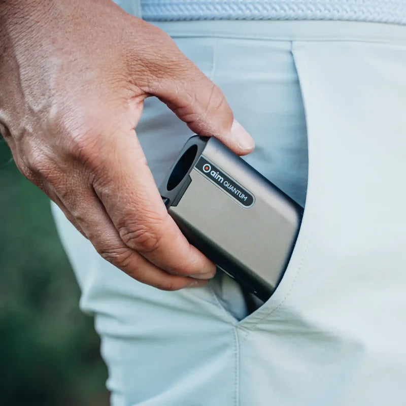 GOLFBUDDY aim Quantum Premium Pocket Rangefinder